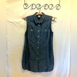 Duluth denim sleeveless tunic